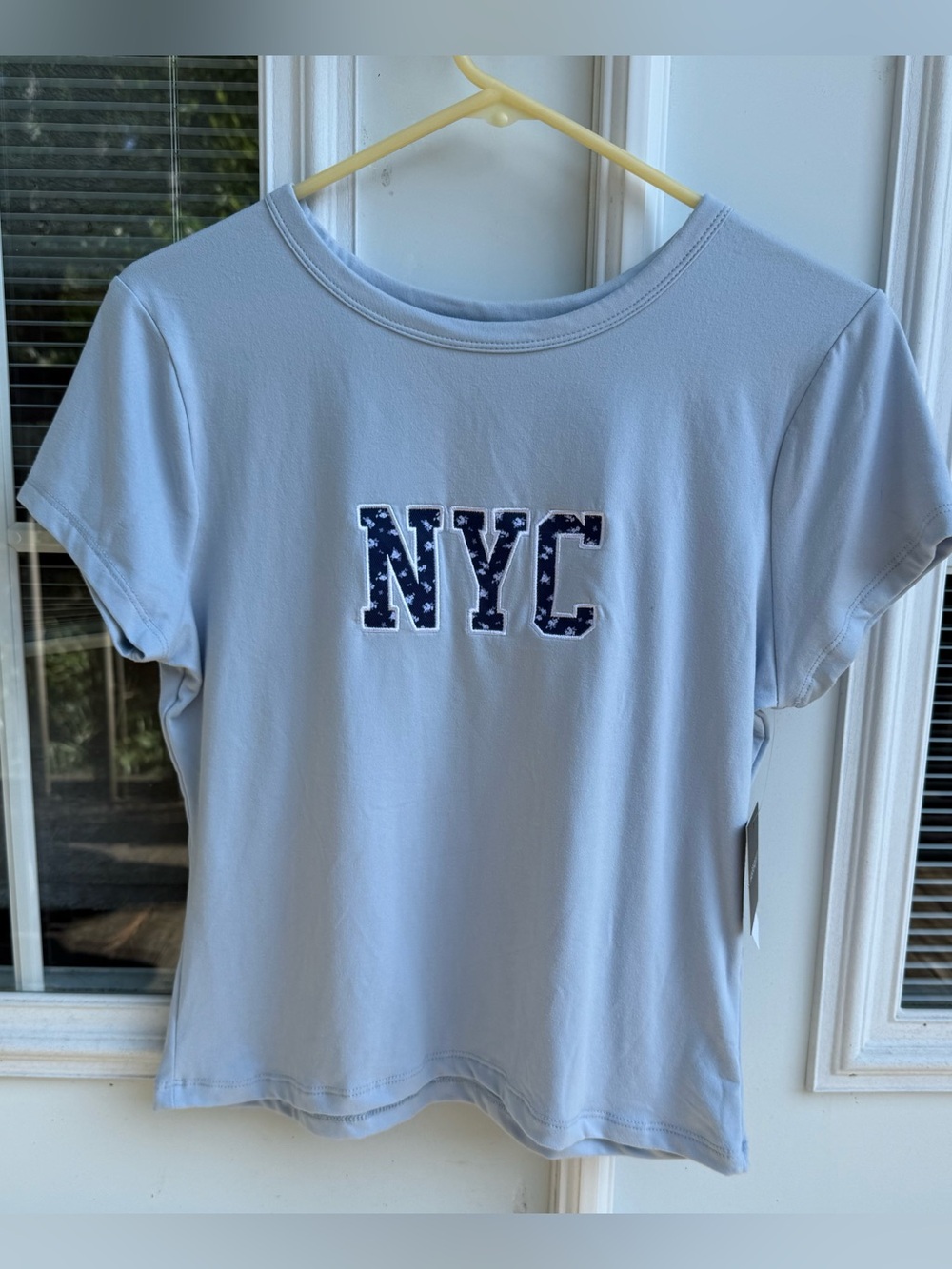 New Jr’s Light Blue NYC Graphic Tee